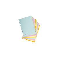 EXACOMPTA Pappersreg. EXACOMPTA Forever A4 12-del