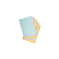 EXACOMPTA Pappersreg. EXACOMPTA Forever A4 12-del