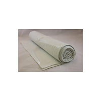 No Brand Plastsäck LD 150L 42my med hål vit 25/rl