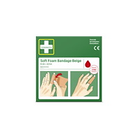Cederroth Plåster CEDERROTH SoftFoam 6cmx4,5m beig