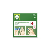 Cederroth Plåster CEDERROTH SoftFoam 3cmx4,5m blå