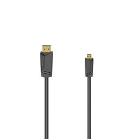 Hama Cable HDMI High Speed Type A-D 4K 18 Gbit/s 1.5m Black