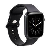 GEAR Watchband Silicone BLACK Apple Watch 38/40/41