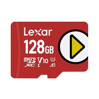 LEXAR Lexar microSDXC PLAY UHS-I/A2/U3 R205/W140 (V30) 128GB