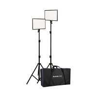 NANLITE Nanlite LumiPad 25 LED 2 Light kit with stand and bag