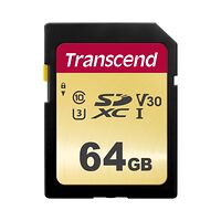 Transcend Transcend Gold 500S SD UHS-I U3, MLC (V30) R95/W60 64GB