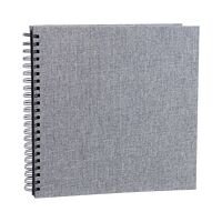 FOCUS Focus Base Line Canvas Wire-O 30x30 Grey w. Black Sheets