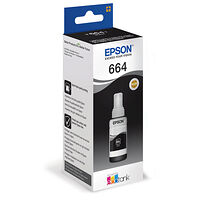 EPSON Ink C13T664140 664 Black Ecotank