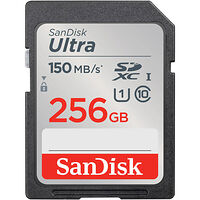 SANDISK Minneskort SDXC Ultra 256GB 150MB/s